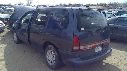 93-98 Villager Passenger Right Front Spindle Steering Knuckle With Wheel Hub Abs