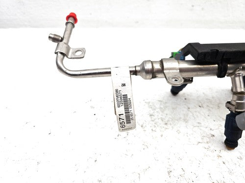 08-12 Malibu Complete Fuel Rail With Injectors Set With Wiring Harness Oem 3.6L
