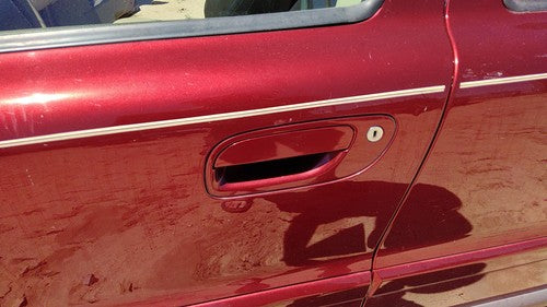 2001-07 Volvo V70 Xc Driver Left Front Outside Door Handle Oem Red 445 91876656