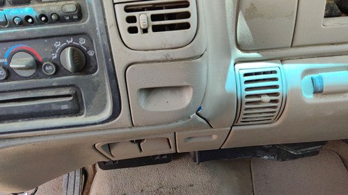 1997-1998 Silverado 2500 Cup Holder Slide Out Dash Assembly Oem Tan 52D 15768386
