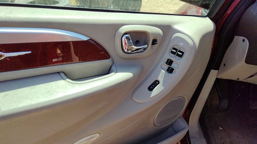06-07 Town Country Driver Left Front Door Trim Panel With Master Switch Khaki J1
