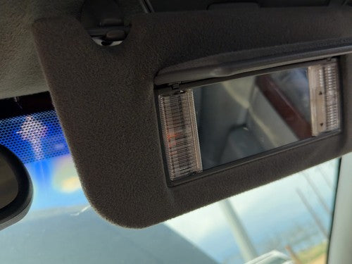00-04 Cadillac Seville Passenger Right Sun Visor Oem Illumination Dark Gray 145