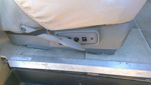 92-95 Chevy Astro Passenger Right Side Power Seat Switch With Trim Panel Oem Tan