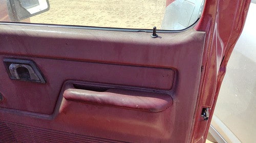 1989-1990 Ford Bronco 2 Passenger Right Front Door Trim Panel Red