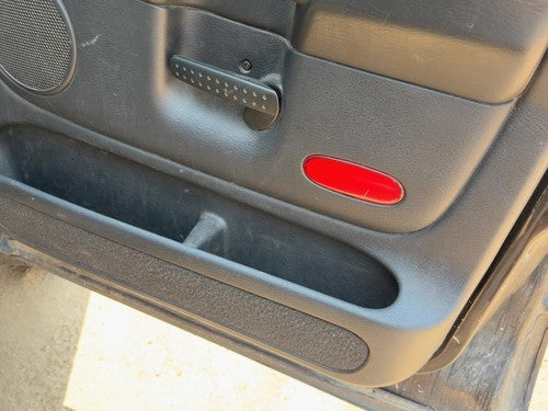 02 Ram 1500 Passenger Right Front Door Trim Panel With Switches Dark Gray V9Dv
