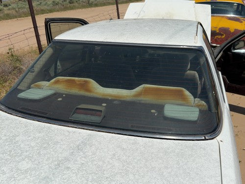1986-1989 Honda Accord Lx Back Glass Rear Window Oem Sedan 2138329
