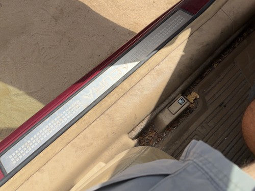 2004-2006 Acura Tl Driver Left Lower Sill Step Moulding Trim Panel Oem Tan C
