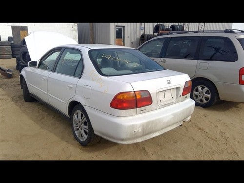 1999-2000 Honda Civic Dash Panel Center Console Shifter Bezel With Boot Oem Trim