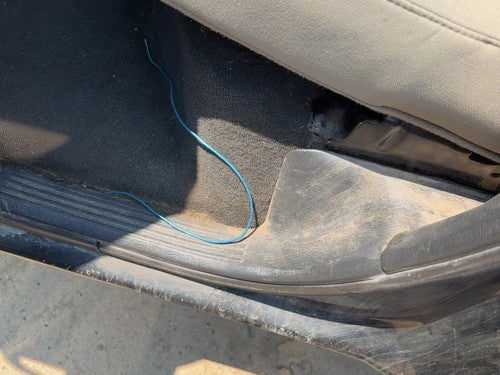 02-05 Dodge Ram 1500 Quad Cab Driver Left Rear Sill Step Trim Plate