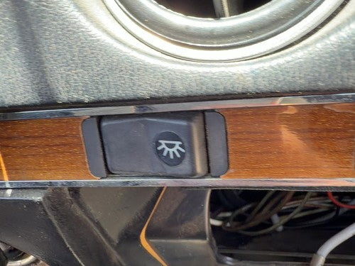 1980 Mercedes 450SL 107 Dome Light Switch Interior Courtesy Lamp OEM