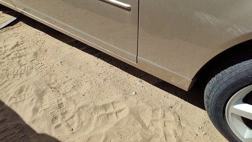 03-07 Cts Passenger Right Front Rocker Panel Moulding Side Skirt Sand Storm 61U