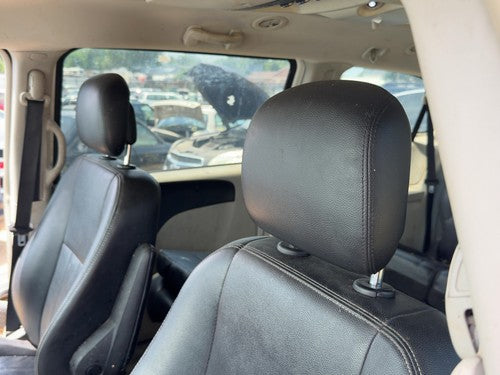 11-16 Town & Country Pair Of Front Headrests Oem Left Right Set Seat Black Alx1