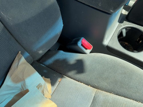03-07 Accord Passenger Right Front Seat Belt Buckle Receiver Oem Sedan Gray
