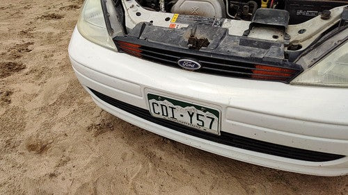 2000-2004 Focus Station Wagon Front Bumper Cover Assembly Oem White Yz