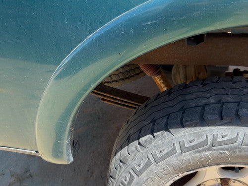 97-04 F150 Passenger Right Rear Wheel Flare Moulding Oem Back Pacific Green Ps
