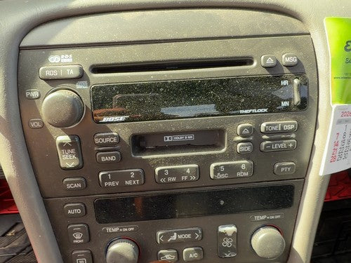2002-2004 Cadillac Seville Stock Radio Oem Factory Stereo Cd Player Opt Um5