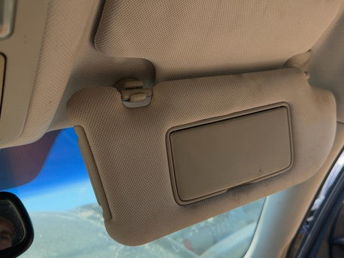 2006-2010 Infiniti M35X Passenger Right Sun Visor Oem Illuminated Graphite