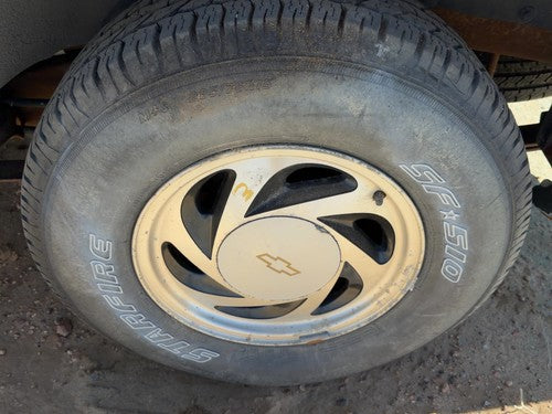 1995-2002 Chevy S10 Blazer 15" Aluminum Wheel Oem Factory 6 Slot Rim N90