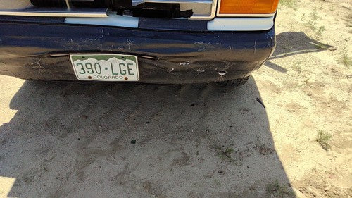 1991-1994 Ford Explorer Front Bumper Assembly With Brackets Oem Yl2z17757aba