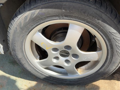 2001 BMW 530I 16 Inch Aluminum Wheel Factory 5 Round Spoke Rim