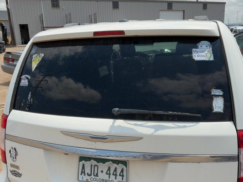 2011-2016 Chrysler Town & Country Back Glass Rear Window Oem 5182658Ab