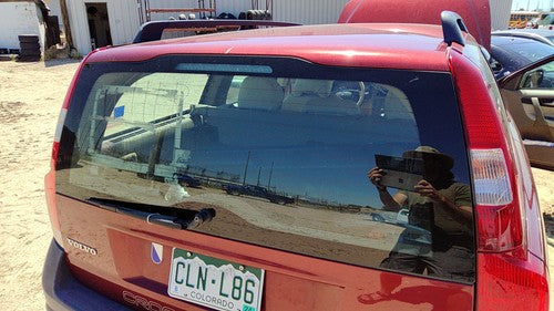 2001-2007 Volvo V70 Xc Back Glass Rear Window Only Oem Lift Gate Hatch 306743873