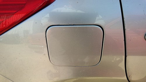 2007-2011 Nissan Versa Fuel Tank Door With Hinge Gas Lid Oem Filler Silver K23