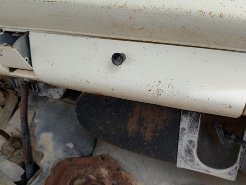 1967-1972 Ford F350 Glove Box Assembly Complete Door With Latch Oem