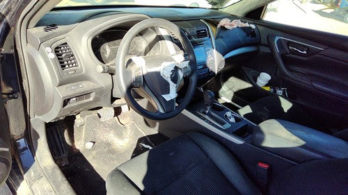 2013-2018 Nissan Altima Driver Left Rear Door Latch With Rods/Cables Oem Back