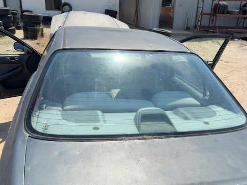 1996-1998 Honda Civic Back Glass Rear Window Oem 4812285