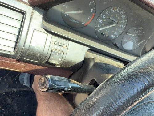 1988-1989 Honda Accord Lx Steering Column Assembly Oem Floor Shift Sedan Maroon