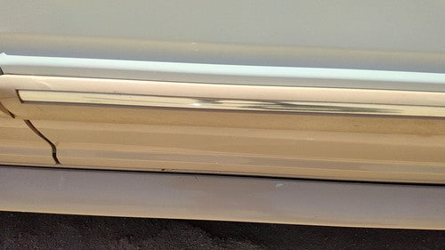 1993 Ford Explorer Passenger Right Front Moulding From Door Oem Trim Strip White