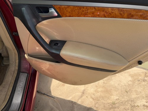 2004-2006 Acura Tl Passenger Right Rear Door Trim Panel With Switches Back Tan C