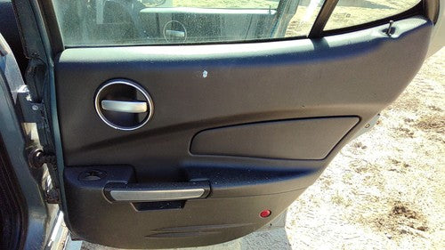 07 08 Grand Prix Passenger Right Rear Inside Door Trim Panel Switches Back Ebony
