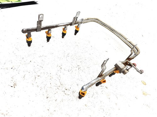 1985-2003 Ford F150 Complete Fuel Rail With Injectors Set Loaded Oem 4.6L