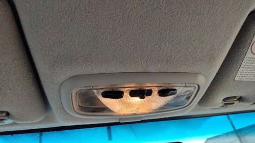 00-04 Station Wagon Center Overhead Console Dome Light Map Lamp Cubby Gray Ea