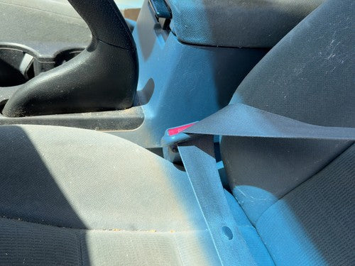 03-07 Honda Accord Driver Left Front Seat Belt Buckle Receiver Oem Sedan Gray