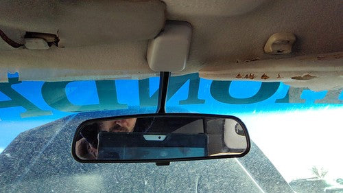 1996-2000 Honda Civic Inside Rear View Mirror Oem Windshield Mounted Coupe
