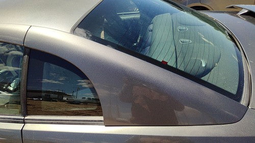 99-04 Mustang Driver Left Rear Moulding Upper Quarter Panel Oem Shadow Gray Cx