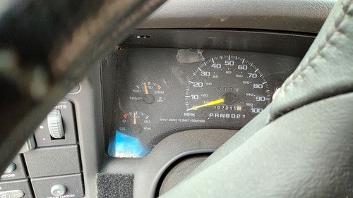 1996 97 S10 Blazer Speedometer Cluster Instrument Gauges Panel Oem Dash 16207765
