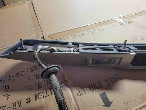 2010-2017 Chevy Equinox Chrome Trim Piece With Rear View Back Up Camera Oem