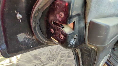 90-95 Nissan Pathfinder Driver Left Rear Door Latch With Rods/Cables Oem Back