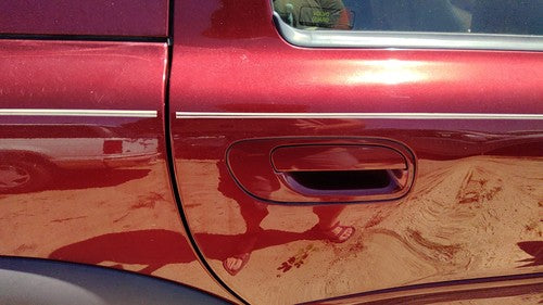 2001-2007 Volvo V70 Xc Passenger Right Rear Outside Door Handle Oem Back Red 445