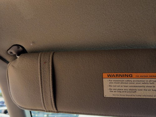 1995-1997 Ford Ranger Driver Left Sun Visor Oem Gray G2