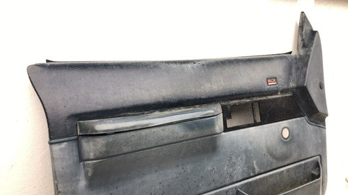 1988-1993 Gmc Sierra 2500 Driver Left Front Door Trim Panel Oem Blue