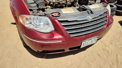 2005-2007 Chrysler Town Country Front Bumper Cover Assembly Oem Red Prh