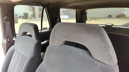 1995-1997 S10 Blazer Pair Of Headrests Oem Left Right Set Front Seat Gray