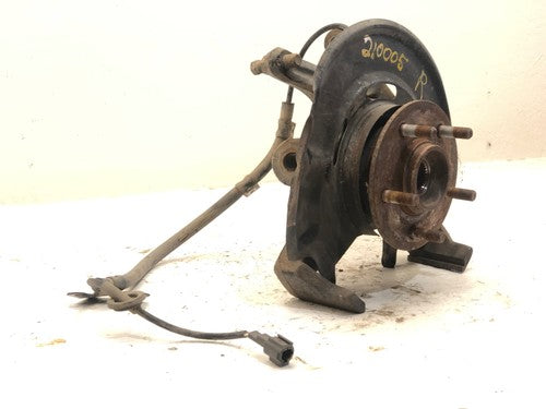 93-98 Villager Passenger Right Front Spindle Steering Knuckle With Wheel Hub Abs
