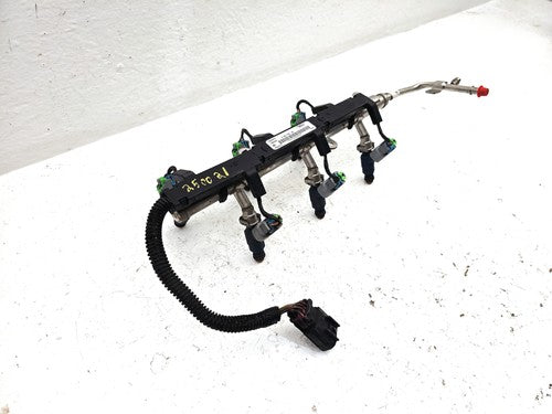 08-12 Malibu Complete Fuel Rail With Injectors Set With Wiring Harness Oem 3.6L