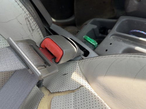 01-05 Pt Cruiser Passenger Right Front Seat Belt Buckle Receiver Taupe/Beige Fl